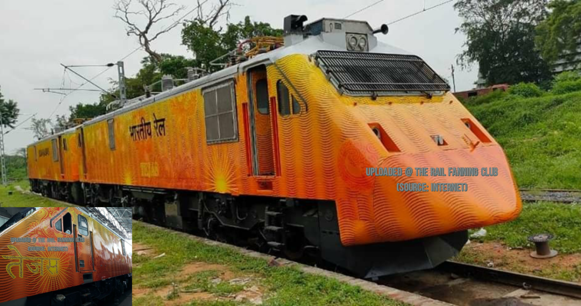 Tejas Liveried Aerodynamic Dual-Unit&nbsp;WAP-5