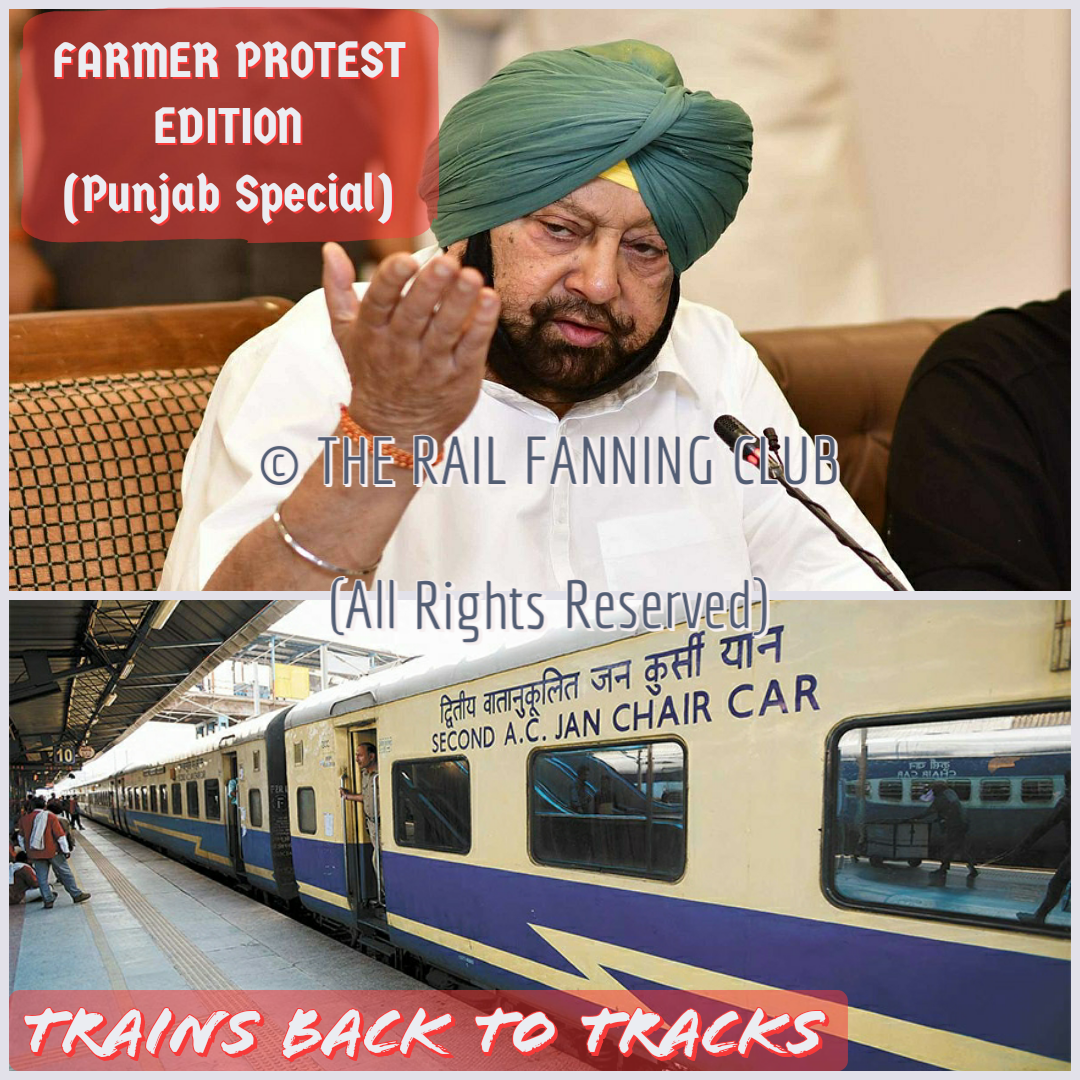 Farmer Protest (Punjab) – Trains get back to track in&nbsp;Punjab